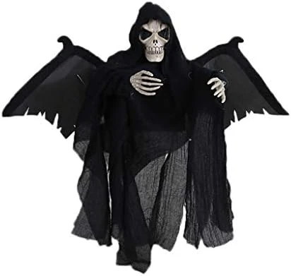 Halloween Luminous Sound Halloween Flying Electric Control Decoration Home Decor (Black, One Size) 4 Halloween Luminous Sound Halloween Flying Electric Control Decoration Home Decor (Black, One Size) - Image 2