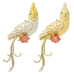 Hallmark Keepsake Christmas Ornament 2020, Clever Cockatiel Surprise Mystery Box (1799QGO2004)