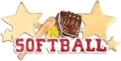 Personalized Softball Christmas Ornaments 2022 - Personalized Softball Gifts, Softball Ornament 2022, Sports Ornaments, Softball Keepsake - Softball Star - Free Customization -National Tree Company Sale Shop 41LxbRoimL. AC