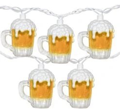 Abeja 3D Beer Mug String Lights St Patrick's Day Decor 8.5 Ft Party Cup Light With 10 Incandescent Bulbs For Bar Cafe Shop Birthday Wedding Party Bedroom Dorm Wreath Summer Club Decorations, White 29 Abeja 3D Beer Mug String Lights St Patrick's Day Decor 8.5 Ft Party Cup Light With 10 Incandescent Bulbs For Bar Cafe Shop Birthday Wedding Party Bedroom Dorm Wreath Summer Club Decorations, White -National Tree Company Sale Shop 41MfEAgjviL. AC