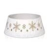 DoreenBow Christmas Tree Collar 30 Inches Christmas Tree Box White Snowflake Faux Fur Tree Skirt Ring Base Stand Cover For Artificial Christmas Trees Decoration -National Tree Company Sale Shop 41OIMlwiKQL