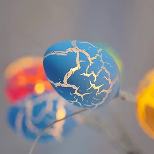 Easter Decorations Kemooie 24 Inch Pre-lit White Birch Tree With 24pcs Easter Egg Ornaments, 24 Led Lights Battery Operated Table Centerpiece For Party Birthday Home Spring Decoration Indoor Use 4 Easter Decorations Kemooie 24 Inch Pre-lit White Birch Tree With 24pcs Easter Egg Ornaments, 24 Led Lights Battery Operated Table Centerpiece For Party Birthday Home Spring Decoration Indoor Use - Image 2