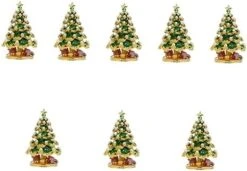 NOLITOY 4 Pcs Christmas Tree Jewelry Box Wedding Ring Holder Christmas Tree Ring Box Desktop Christmas Tree Plant Containers Pearl Trim Christmas Decor Xmas Tree Decor Home Storage Holder -National Tree Company Sale Shop 41PTS6hkwAL. AC