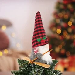 Christmas Tree Topper, Gnome Christmas Decoration, Star Tree Topper, Gnome Christmas Tree Topper, Hand Made Christmas Tree Decoration -National Tree Company Sale Shop 41PTpnZGkIL