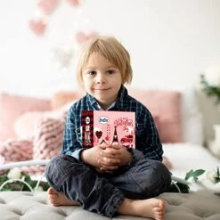 Valentines Day Decor, 6pcs Valentine Gnome Tiered Tray Bundle, Buffalo Plaid Valentine Gnome Plush, 3 Valentine Wood Signs, Valentine Bead Garland, Farmhouse Kitchech Decor, Valentine, New Year Decor -National Tree Company Sale Shop 41PgdNK5uqL