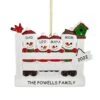 Let's Make Memories Personalized Snowman Family Ornament - Christmas Ornament - Customize 4 Names, Message, Year -National Tree Company Sale Shop 41Q0iE1rRWL
