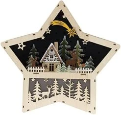 Clever Creations Wooden Star Shaped Nativity Scene Christmas Ornament, Festive LED Holiday Décor For Shelves And Tables, Joy 26 Clever Creations Wooden Star Shaped Nativity Scene Christmas Ornament, Festive LED Holiday Décor For Shelves And Tables, Joy -National Tree Company Sale Shop 41QqRc AxZL. AC