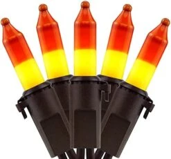 YULETIME Clear Christmas Lights With Brown Wire, 66 Feet 200 Count UL Certified String Lights, Pack Of 2 Sets 33 Ft 100 Count Incandescent Mini Light Set (Clear - Brown Wire) -National Tree Company Sale Shop 41Rn5d6hwLS. AC