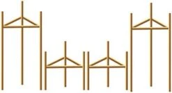 Jiyimi Christmas Black Candle Holders Set Of 4 For Table Centerpiece Geometric Straight Triangle Candlestick Holder Metal Iron Fireplace Candelabras Supports Ideal For Wax Pillar Candles 17 Jiyimi Christmas Black Candle Holders Set Of 4 For Table Centerpiece Geometric Straight Triangle Candlestick Holder Metal Iron Fireplace Candelabras Supports Ideal For Wax Pillar Candles -National Tree Company Sale Shop 41RqR2PlyNL. AC