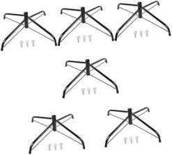 NOLITOY 4 Pcs Christmas Tree Iron Tripod Foldable Metal Christmas Tree Stand Xmas Tree Supplies Christmas Tree Base L Brackets Heavy Duty Green Accessories Stand For Christmas Tree Metal -National Tree Company Sale Shop 41S226Up UL. AC