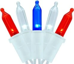 YULETIME Warm White LED Christmas Lights With White Wire, 66 Feet 200 Count UL Certified Commercial Grade LED Holiday String Light Set (Warm White - White Wire) -National Tree Company Sale Shop 41SK zBzAQL. AC