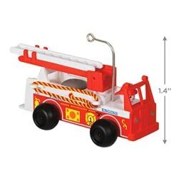 Hallmark Keepsake Christmas Ornament 2021, Fisher-Price Vintage Fire Engine -National Tree Company Sale Shop 41UTw8pXKsS