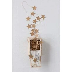 Creative Co-Op 118" Paper Star Garland, Gold -National Tree Company Sale Shop 41UguBd5zTL