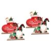 Abaodam 4 Pcs Christmas Wooden Ornaments Wooden Dolls Wood Dining Table Black Dining Room Table Xmas Table Decorations Xmas Tabletop Decoration Xmas Gnome Statue Xmas Gnome Decor Cute Baby -National Tree Company Sale Shop 41VXeG9QSJL