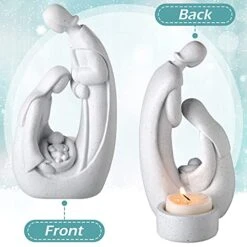 Christmas Nativity Set Nativity Sets For Christmas Indoor Advent Candles Holder Xmas Nativity Scene Christmas Statue Figurines Christmas Decorations Indoor For Holiday Xmas Home Decorations -National Tree Company Sale Shop 41Vzai4QhoL