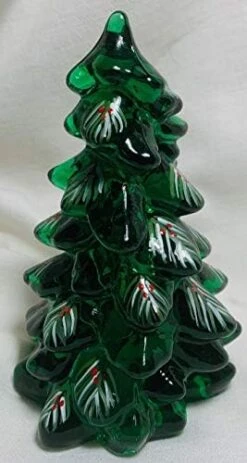 Holiday Christmas Tree - Mosser Glass USA - Medium 5 1/2" (Crystal) -National Tree Company Sale Shop 41XObUjVsxL. AC