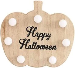 Halloween Decorations Lighting Wood Decorations Desktop Holiday Decorations Christmas Items (B, One Size) -National Tree Company Sale Shop 41XQHBEh WL. AC