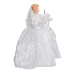 Kurt Adler 10-Light 9-Inch White Angel Treetop -National Tree Company Sale Shop 41YYoFhtCRL