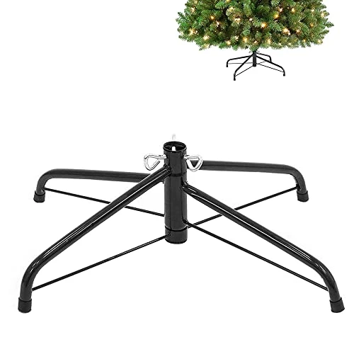 Christmas Tree Stand For Artificial Tree Folding Stand, Replacement Xmas Tree Stand Base For 4 Ft To 8.5Ft Artificial Trees,Fits 0.5-1.25 Inch Tree Pole,Black 3 Christmas Tree Stand For Artificial Tree Folding Stand, Replacement Xmas Tree Stand Base For 4 Ft To 8.5Ft Artificial Trees,Fits 0.5-1.25 Inch Tree Pole,Black