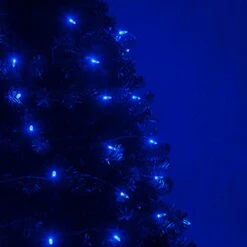 50 T5 Blue Christmas Tree Lights, 25.5' LED Christmas Lights Mini Lights Indoor-Outdoor Christmas String Lights Holiday Lights -National Tree Company Sale Shop 41ZjERoxKtL