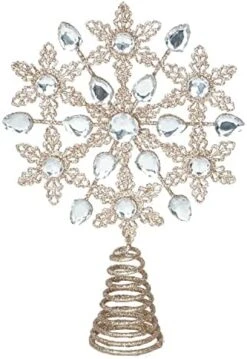Christmas Tree Topper Sparkling Metal Tree Topper For Christmas Tree Top Decoration And Home Holiday Decor -National Tree Company Sale Shop 41a4O1ahhvL. AC