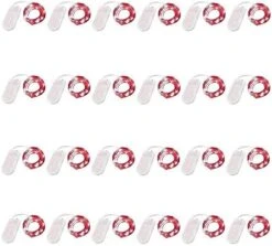 24 Pack Fairy Lights Battery Operated 6.6ft 20 Led Mini String Lights Silver Wire Starry Lights For DIY Wedding Party Festival Halloween Christmas (Cool White) -National Tree Company Sale Shop 41bqYIbkvTL. AC