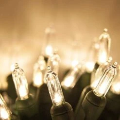 50 T5 Blue Christmas Tree Lights, 25.5' LED Christmas Lights Mini Lights Indoor-Outdoor Christmas String Lights Holiday Lights -National Tree Company Sale Shop 41c156g1GoL. AC