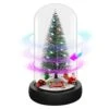 Rotating For Xmas Christmas Tree Gifts For Her Birthday Gifts For Xmas Mom Gift For Christmas,Xmas Tree Light Up Christmas Tree In A Glass Dome,Women Gifts For Christmas,Xmas Present