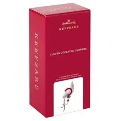 Hallmark Keepsake Christmas Ornament 2020, Clever Cockatiel Surprise Mystery Box (1799QGO2004) -National Tree Company Sale Shop 41cejoWyqqL