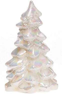 Holiday Christmas Tree - Mosser Glass USA - Medium 5 1/2" (Crystal) -National Tree Company Sale Shop 41fAJnjwP3L. AC