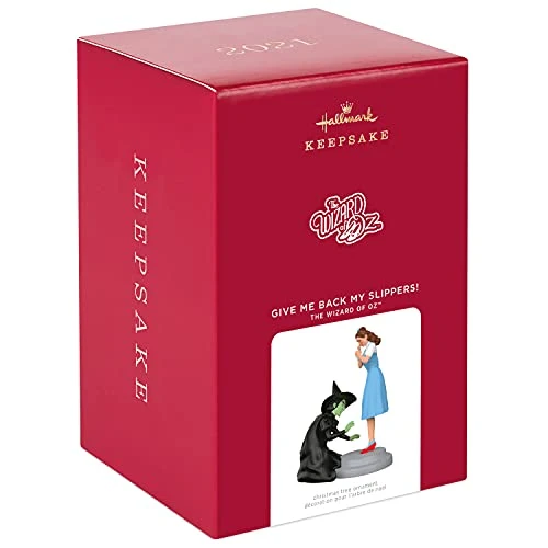 Hallmark Keepsake Christmas Ornament 2021, The Wizard Of Oz Wicked Witch Of The West And Dorothy Give Me Those Slippers! 5 Hallmark Keepsake Christmas Ornament 2021, The Wizard Of Oz Wicked Witch Of The West And Dorothy Give Me Those Slippers! - Image 3