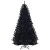 Goplus 7.5ft Unlit Black Christmas Tree, Artificial Halloween Tree With 1258 Branch Tips, Metal Stand, Xmas Full Tree For Indoor Holiday Carnival Party -National Tree Company Sale Shop 41g3m0CSMtL