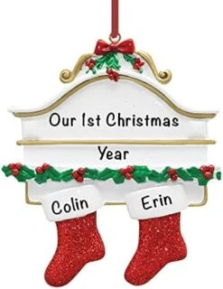 Personalized Christmas Ornaments Family Of 5 – Polyresin Red Stockings Family Ornament – Unique Family Christmas Ornaments 2022 – Gifts For Mom, Dad, Kids, Grandma, Grandpa – Durable Family Décor -National Tree Company Sale Shop 41gHz8NZ8QL. AC