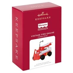 Hallmark Keepsake Christmas Ornament 2021, Fisher-Price Vintage Fire Engine -National Tree Company Sale Shop 41gTBp5oGWS