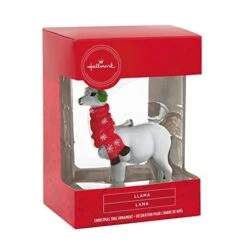 Hallmark Christmas Ornament, Llama In Scarf (0001HAJ1742) -National Tree Company Sale Shop 41hBV9wB7BL