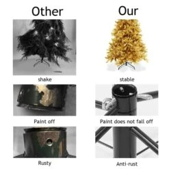 Maylai Christmas Tree Stand For 3 To 5-Foot Trees Great Artificial Christmas Tree Stand (18inch) -National Tree Company Sale Shop 41hPBVGD5VL