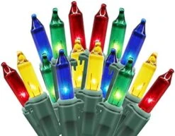 Winkstar 200 Count 52ft Christmas Decoration Lights Connectable,Christmas String Lights, Mini Christmas Decoration Lights, Xmas Tree Lights For Outdoor Indoor(Warm Wihte-1) -National Tree Company Sale Shop 41hdq79laPL. AC