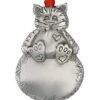 Liberty Pewter Cat Christmas Ornament 3" 2" Made In USA