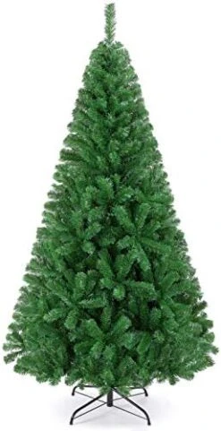 Yaheetech 6Ft Artificial Green Lifelike Christmas Pine Tree Artificial Christmas Tree Holiday Decoration With 1011 Branch Tips And Foldable Stand, Easy Assembly, Green -National Tree Company Sale Shop 41iAroJvL8L. AC