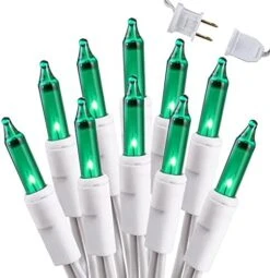 Brizled Clear Christmas Lights, 300 Count 69.6ft Incandescent White Lights String, Connectable 120V UL Certified Indoor/Outdoor White Light On White Wire For Room, Birthday, Wedding, Party, Warm White -National Tree Company Sale Shop 41kDFL7SFML. AC