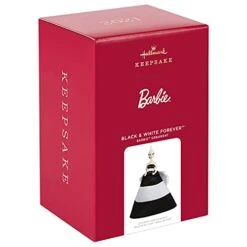 Hallmark Keepsake Christmas Ornament 2021, Barbie Black & White Forever, Porcelain And Fabric -National Tree Company Sale Shop 41mJSXb8yNS