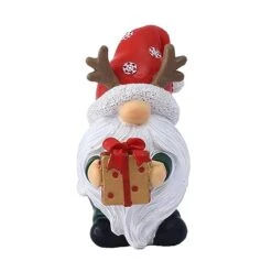 GENERIC Glass Christmas Decorations Santa Hat Gnome Statue Christmas Decorations Handmade Skene Gnome Statue Christmas Decorations Gift Christmas Party Family Gnome Decorations Chr Ups (Red, One Size) -National Tree Company Sale Shop 41n4CDUm9ML 1