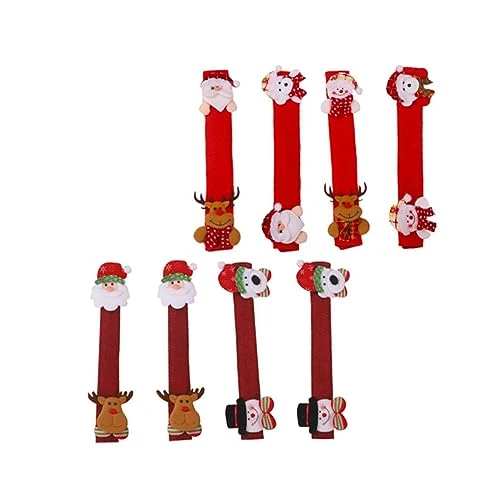 RORPOIR 8pcs Refrigerator Handle Gloves Home Decor Home Accessories Decor Christmas Decor Nativity Decor Xmas Appliance Handle Cover Nativity Ornaments Decorative Handle Covers Xmas Decors 3 RORPOIR 8pcs Refrigerator Handle Gloves Home Decor Home Accessories Decor Christmas Decor Nativity Decor Xmas Appliance Handle Cover Nativity Ornaments Decorative Handle Covers Xmas Decors