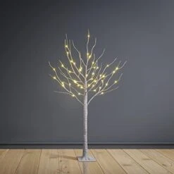 2 Pack 8FT Lighted Birch Tree 132 LED Artificial Tree For Decoration Inside And Outside, Home Patio Wedding Festival Christmas Decor, Warm White -National Tree Company Sale Shop 41nRxDUeHOL. AC