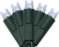 50 Count 5MM Wide Angle Led Christmas Lights Set,Outdoor Led String Lights For Garden Patio Christmas Trees Decoration,17 Feet Green Wire,Warm White -National Tree Company Sale Shop 41nzIrGS0jL. AC