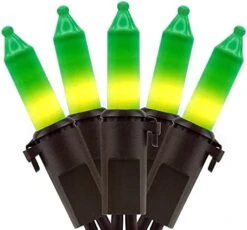 YULETIME Clear Christmas Lights With Brown Wire, 66 Feet 200 Count UL Certified String Lights, Pack Of 2 Sets 33 Ft 100 Count Incandescent Mini Light Set (Clear - Brown Wire) -National Tree Company Sale Shop 41p1AZBf9zS. AC