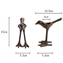 ChezMax Cast Iron Long Feet Birds Christmas Candleholders Black Vintage Tea Light Candle Holders Metal Tabletop Home Decoration 16 ChezMax Cast Iron Long Feet Birds Christmas Candleholders Black Vintage Tea Light Candle Holders Metal Tabletop Home Decoration -National Tree Company Sale Shop 41pzrbwXc6L