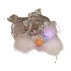 Kurt S. Adler Kurt Adler 12-Inch CUL Fiber Optic LED Silver Angel Treetop Tree Topper, Multi -National Tree Company Sale Shop 41q3vygxYDL