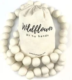 Garland Natural White Felt Balls 1 Inch (2.5cm) | (50) Wool Pom Poms | Hand Felted Pompoms For Crafts, Felting, Garland, Decor, Party | Muslin Bag 19 Garland Natural White Felt Balls 1 Inch (2.5cm) | (50) Wool Pom Poms | Hand Felted Pompoms For Crafts, Felting, Garland, Decor, Party | Muslin Bag -National Tree Company Sale Shop 41rqGbnr3JL. AC