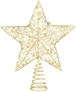 TOYANDONA Glittered Star Tree Topper 10 Inch Christmas Tree Toppers Star Treetop Xmas Christmas Tree Decorations Party Home Decor Silver 18 TOYANDONA Glittered Star Tree Topper 10 Inch Christmas Tree Toppers Star Treetop Xmas Christmas Tree Decorations Party Home Decor Silver -National Tree Company Sale Shop 41rzqrLvdqL. AC